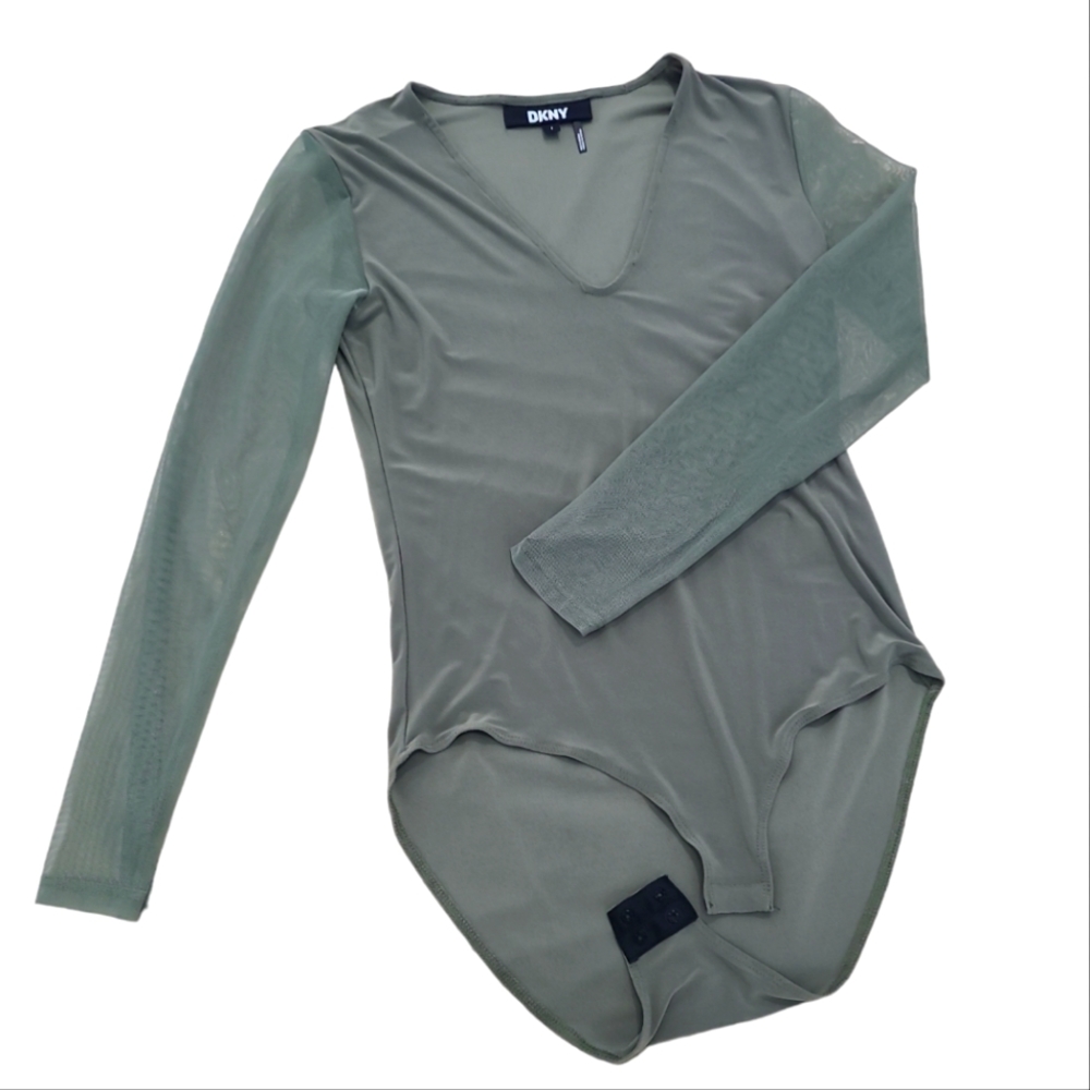 DKNY Women's Long Sleeve Bodysuit